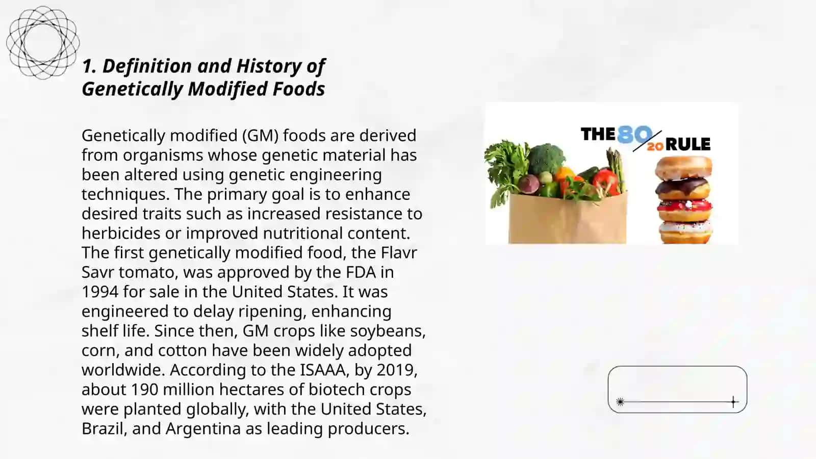 Genetically Modified Food: Boon or Bane? 3