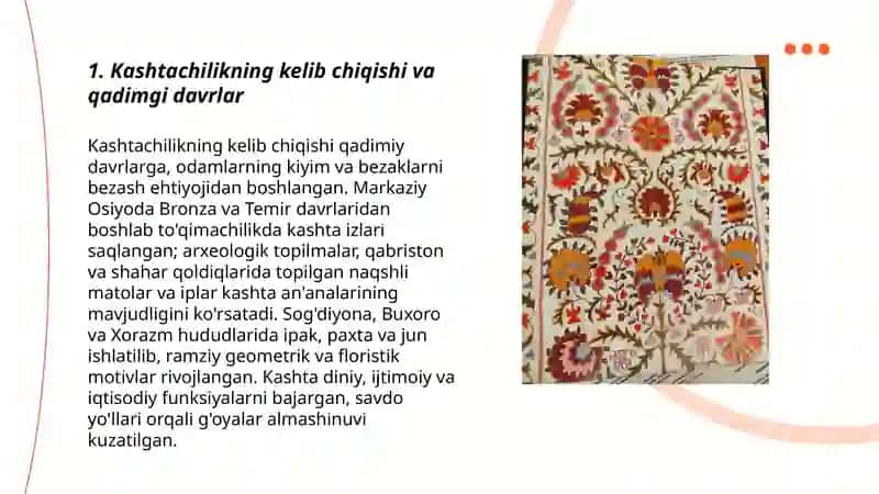 Kashtachilik Tarixi Haqida Maʼlumotlar 3