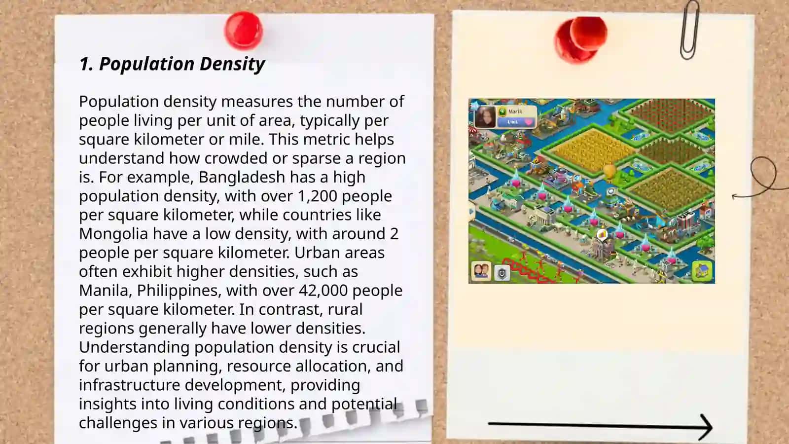 Town and village comparison 3