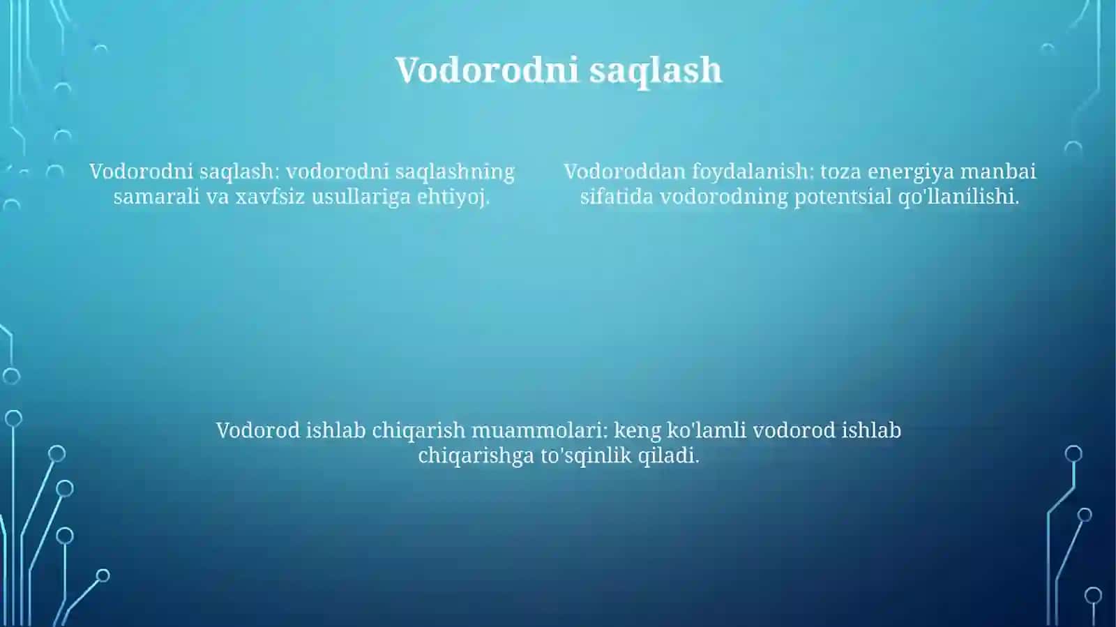 Vodorod Va UningOlinishHossalari 3
