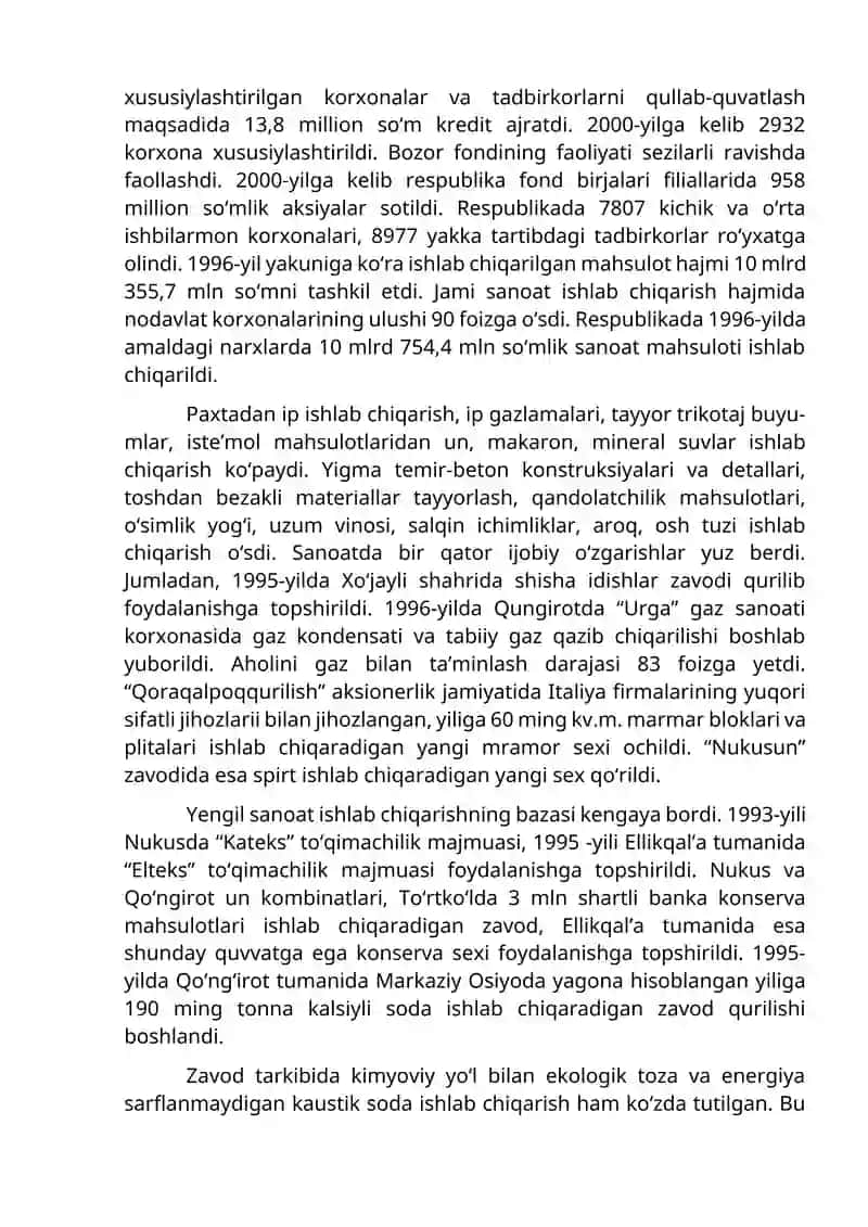 Mustaqillik yillarida Qoraqalpog‘iston Respublikasi 3