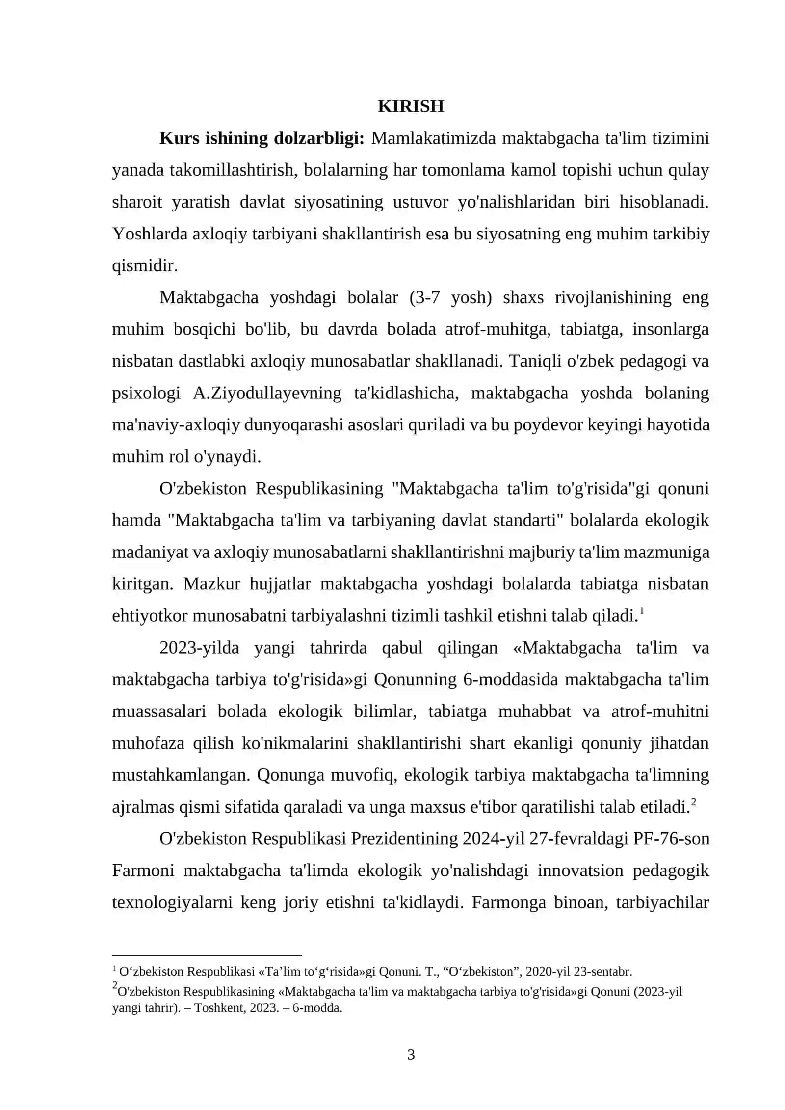Tabiat bilan tanishtirish orqali maktabgacha yoshdagi bolalarda axloqiy tarbiyani rivojlantirish 3