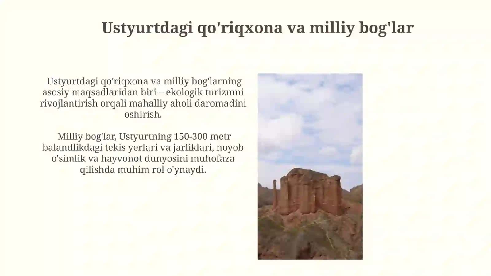 Ustyurt tabiiy geografik oʻkrugi 3