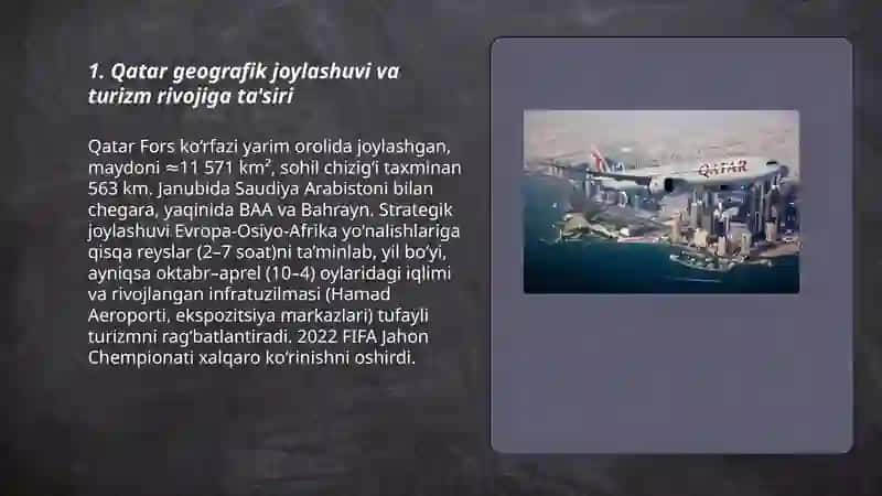 Qatar davlat turizm geografiyasi 3