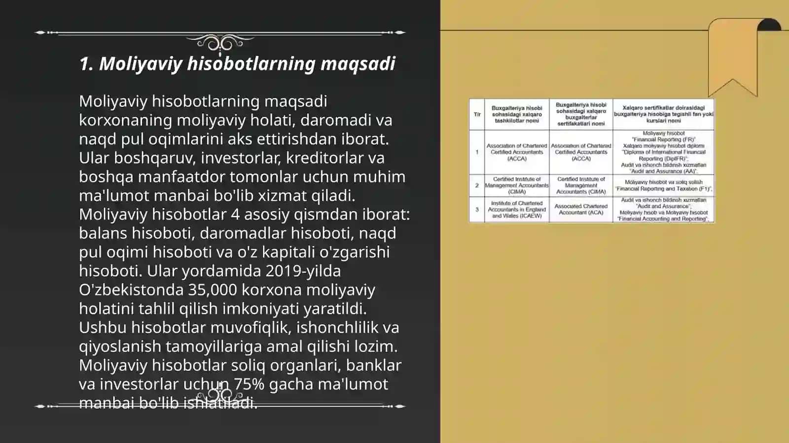 Korxonalarning moliyaviy hisoboti 3
