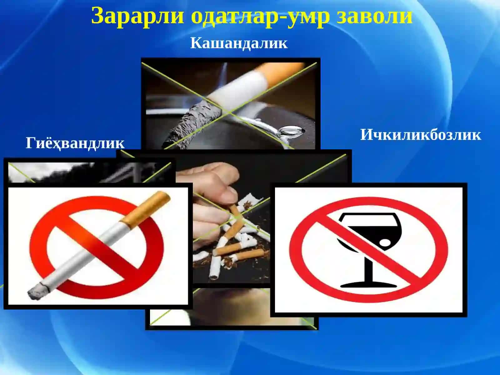 Зарарли одатларсиз ҳаёт ва гиёҳванд моддаларсиз соғлом турмуш 3