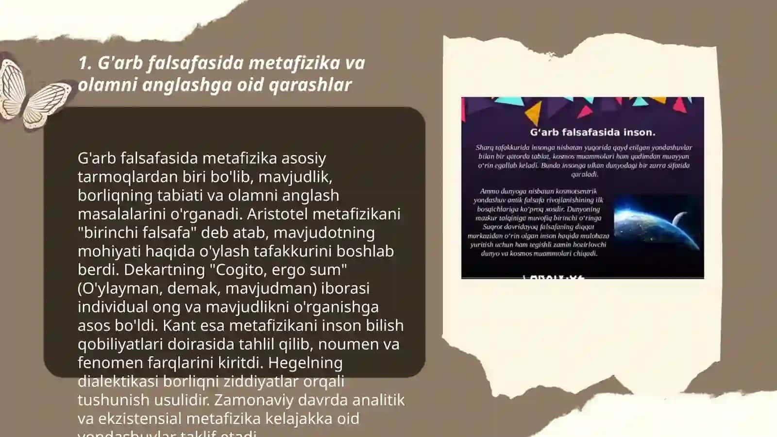 G'arb falsafasining ustuvor yo'nalishlari va ularning fan taraqqiyotiga tasiri 3
