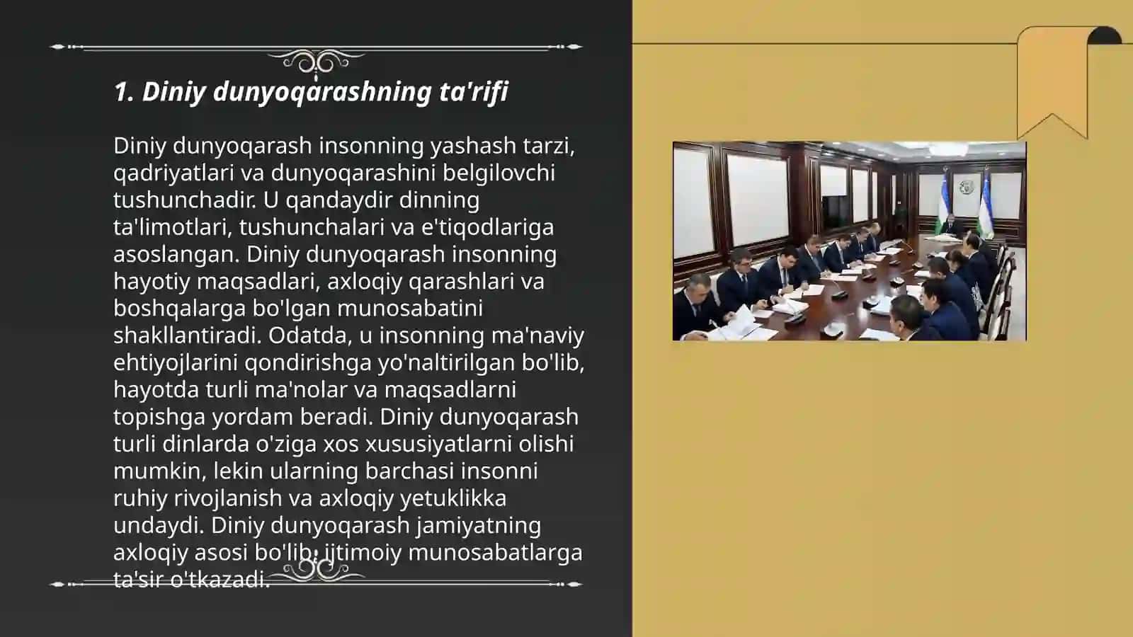 Diniy dunyoqarashning mohiyati va vazifalari 3