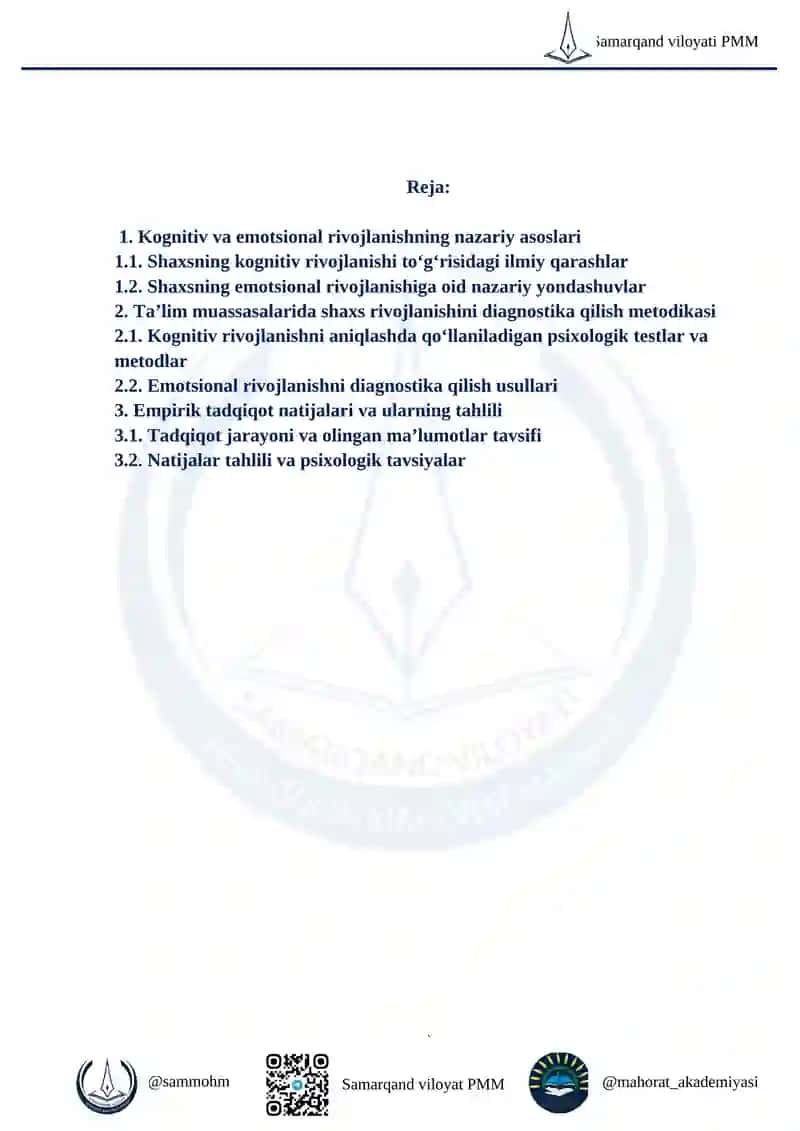 Ta’lim muassasalarida shaxsning kognitiv va emotsional rivojlanishini diagnostika qilishning ilmiy asoslari 3