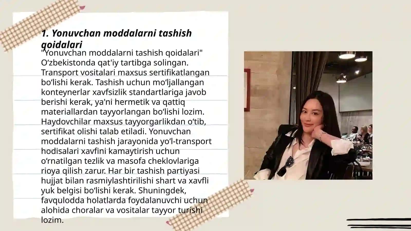 Yonuvchan modda va materiallarni transportivka qilish, jihozlarning yong'in xavfi tasnifi 3
