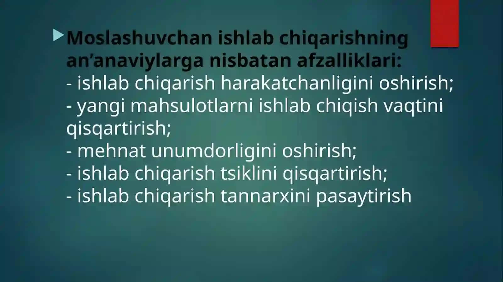 sanoat korxonalarida strategik rejalashtirish 3