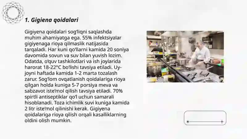 ovqatlanish korxonalaridagi sogliq va tozalik 3