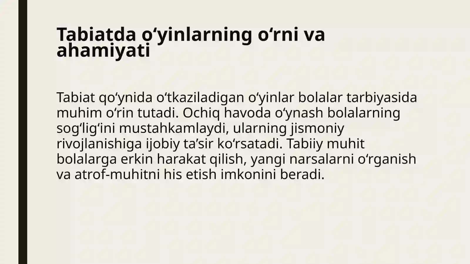 Tabiatda o‘yinlar tashkil etish metodikasi 3