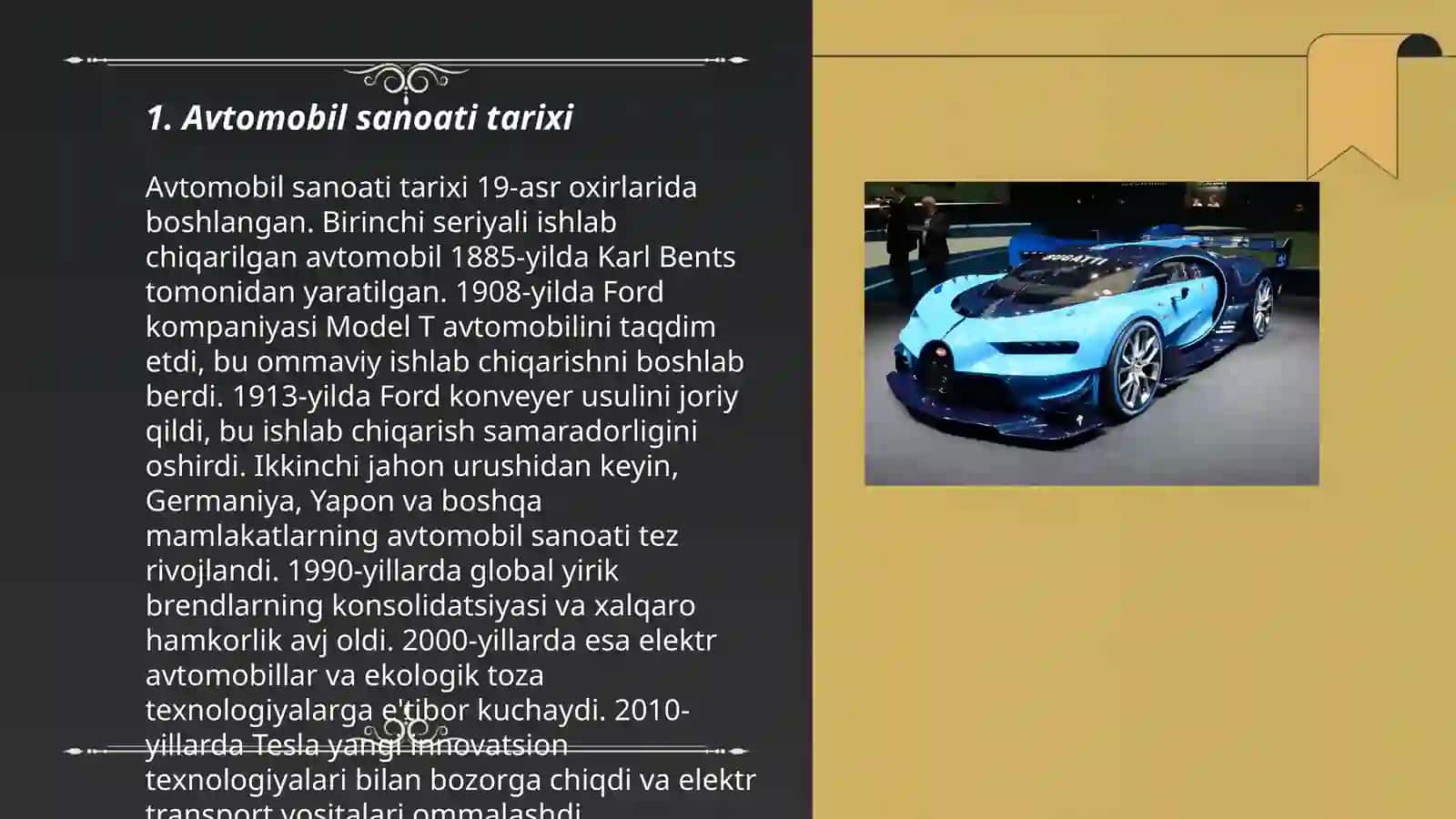 Avtomobil sanoati tarixi 3
