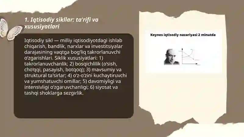 Iqtisodiy sikllar va ularni bosqichlari 3