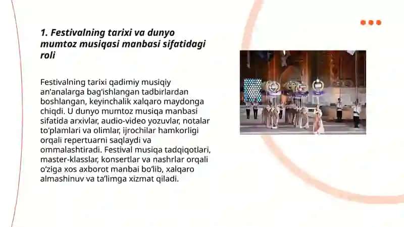 Sharq taronalari xalqaro musiqa festivali 3