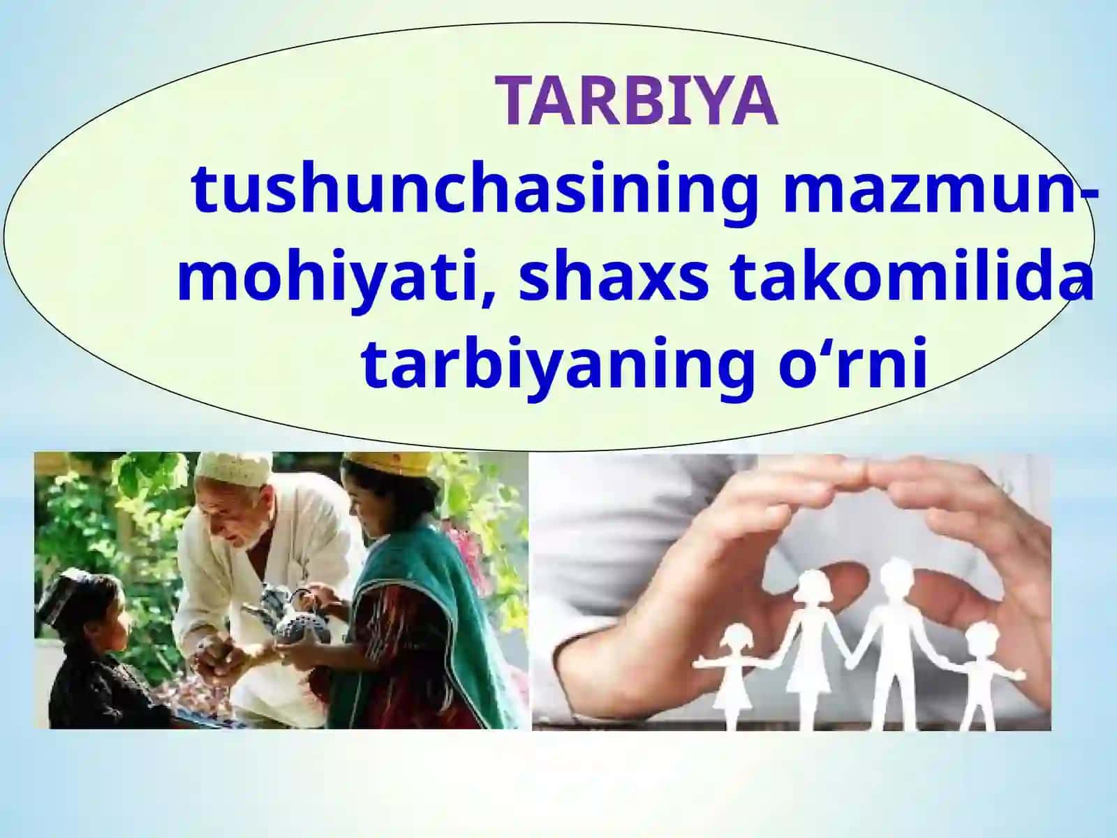 TARBIYA – HAYOT-MAMOT MASALASI 3