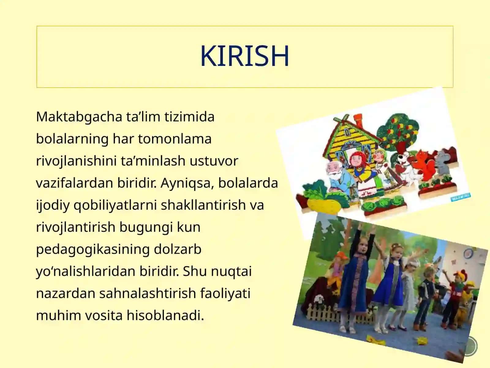 Sahnalashtirish faoliyati vositasida bolalarda ijodiy qobiliyatlarni rivojlantirish 3