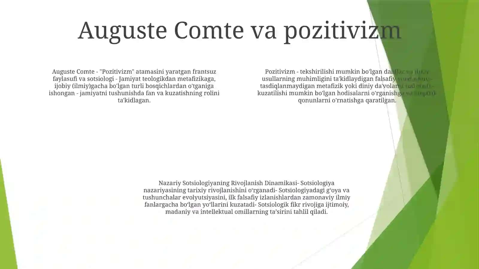 Nazariy Sotsiologiyaning Rivojlanish Dinamikasi 3