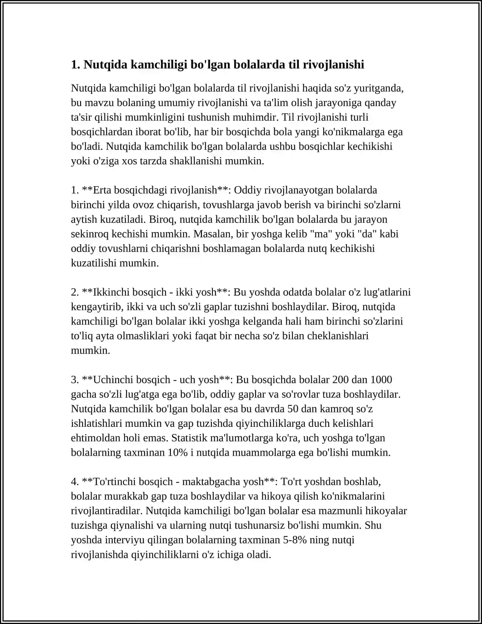 NUTQIDA KAMCHILIGI BOʻLGAN BOLALARNING MULOQOT XUSUSIYATLARI 3