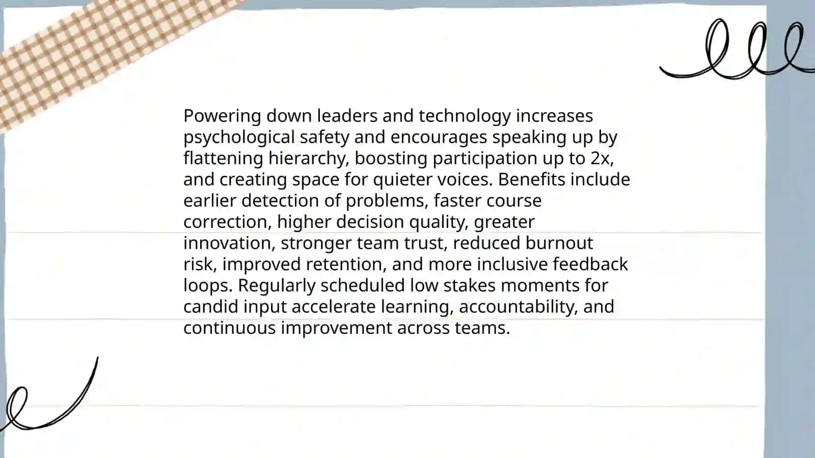 Power down speak up 3
