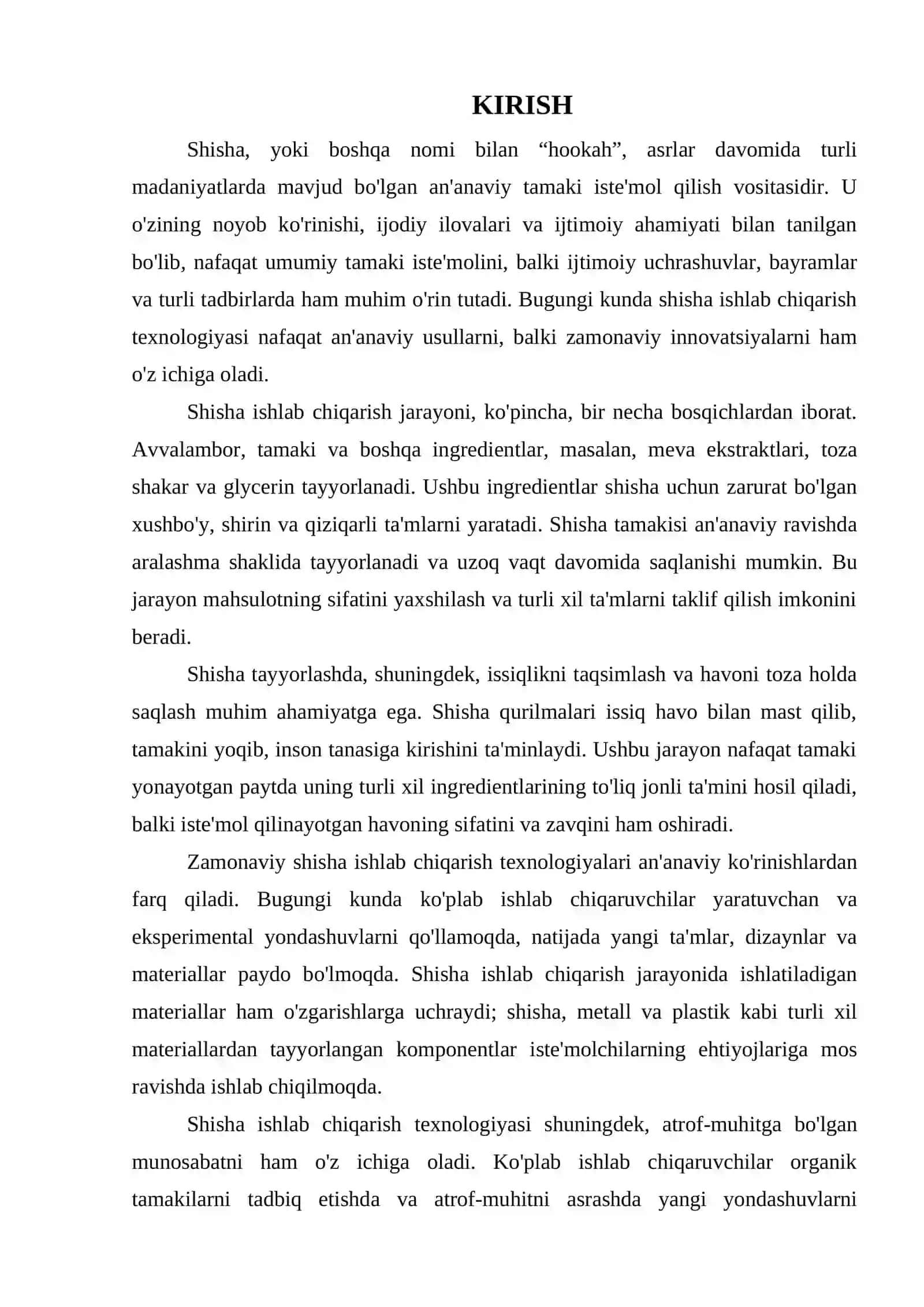 SHISHA ISHLAB CHIQARISH TEXNOLOGIYASI 3