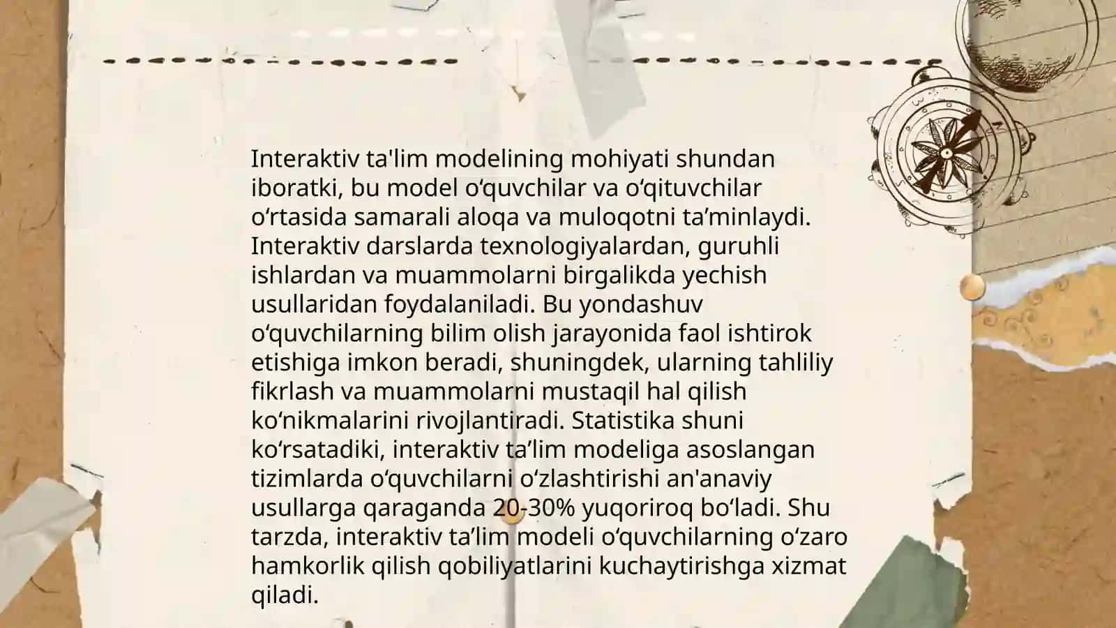 Fan sifatida ta'limda interaktiv modelning asoslari 3