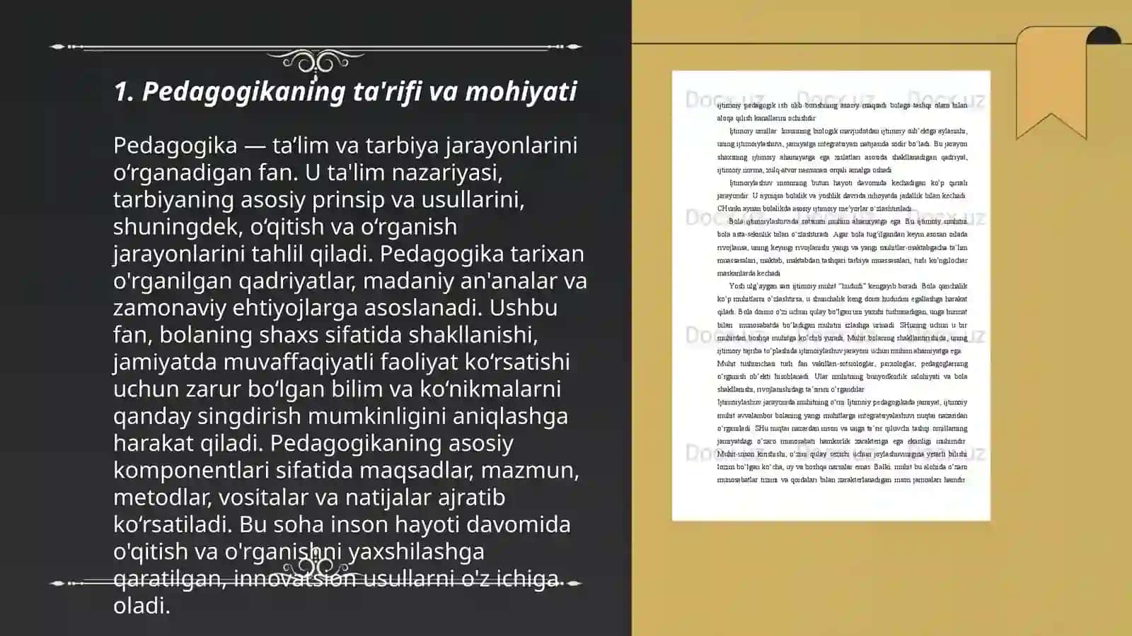 Pedagogikaning predmeti, maqsad va vazifalari 3