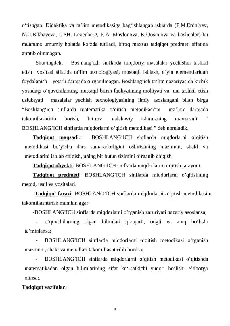 Boshlang‘ich sinflarda asosiy miqdorlar 3
