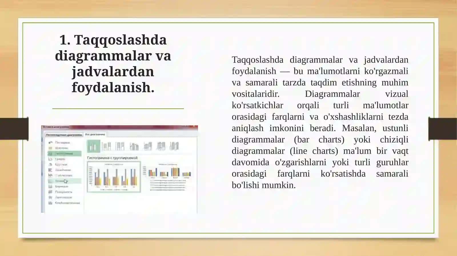 Taqqoslash, tahlil va sintez tushunchalari 3