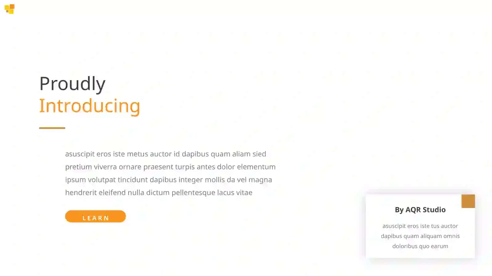 CREATIVE SLIDE TEMPLATE 3