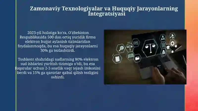 Zamonaviy Texnologiyalar orqali Huquqiy Masalalarni Yechish 3
