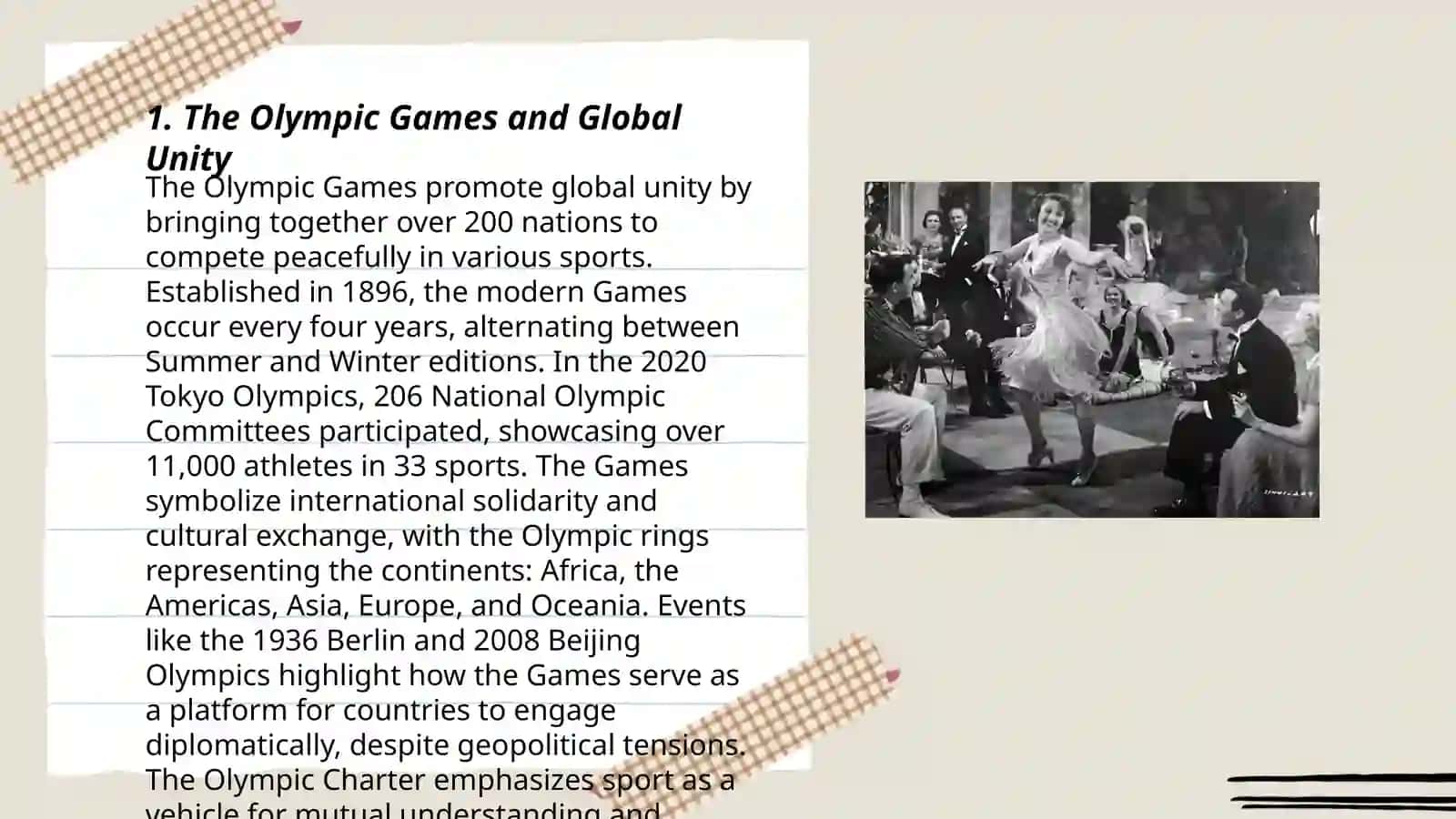 Sport events & their global influence 3