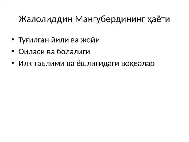 Жалолиддин Мангуберди — Ватан ҳимоячиси 3