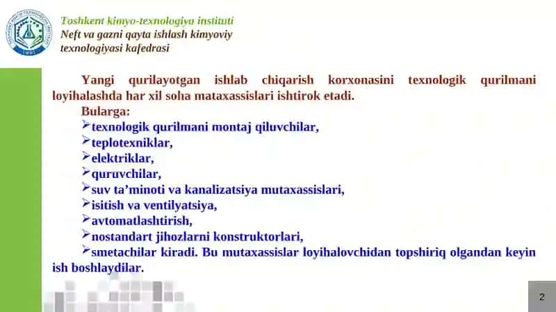 SOHA KORXONALARINI LOYIHALASH ASOSLARI 3