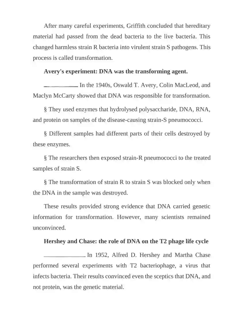 The Chemical Nature Of Genes 3