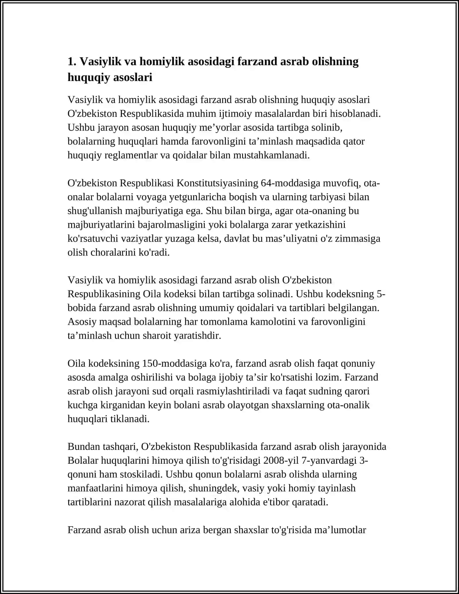 VASIYLIK VA HOMIYLIK ASOSIDA FARZAND ASRAB OLISH TIZIMI 3