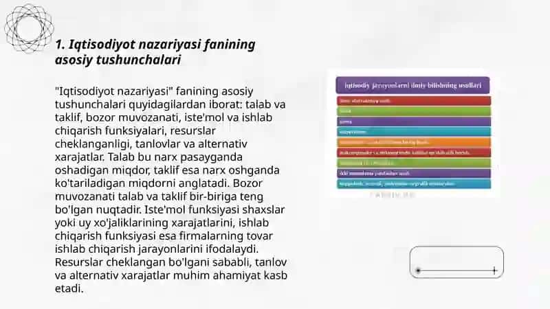 Iqtisоdiyot nazariyasi fanining prеdmеti va bilish usullari 3