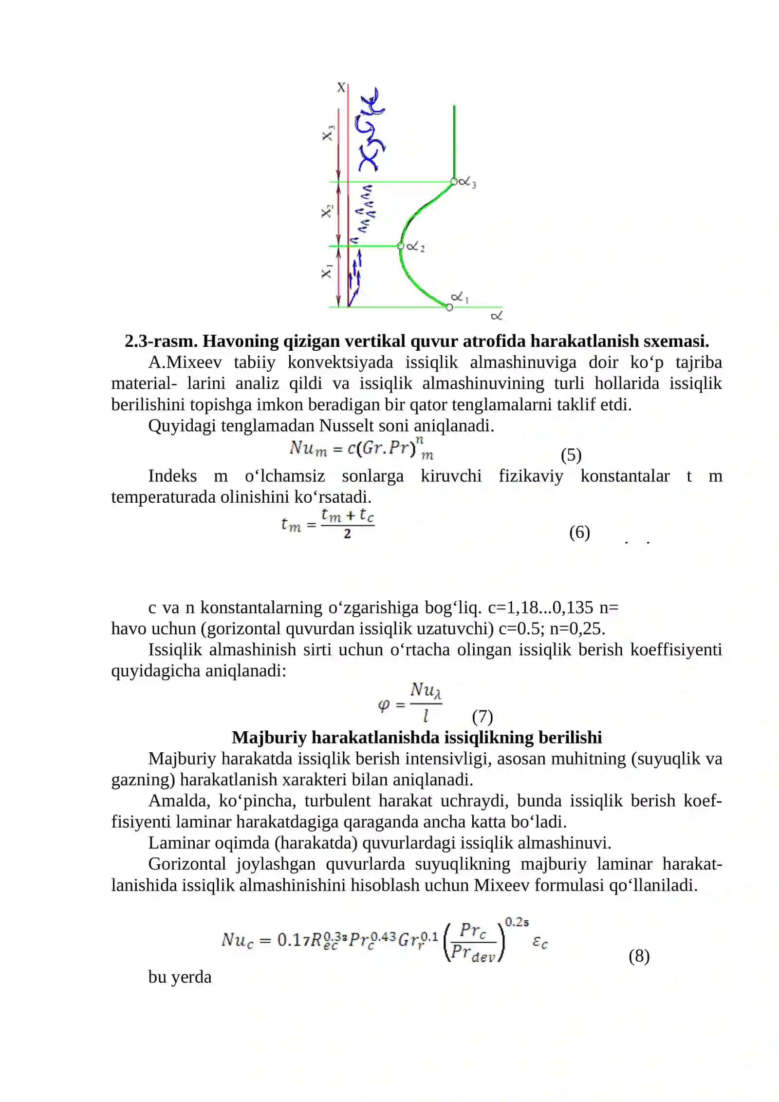 Konvektiv issiqlik almashinuvini dual ta’lim asosida o‘rganish 3