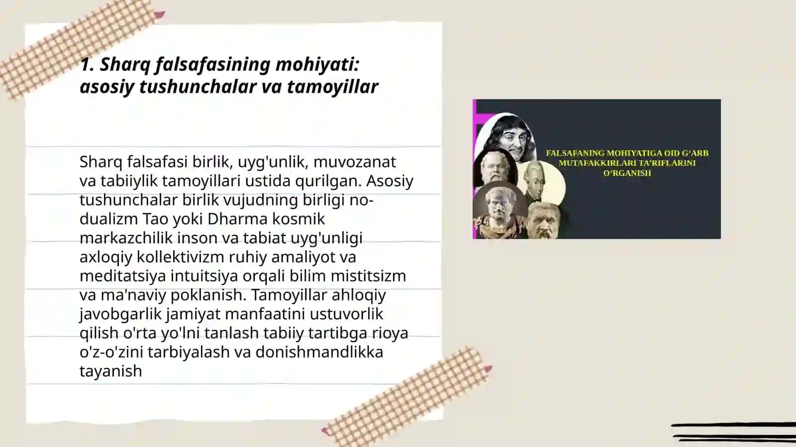 Sharq falsafasining mohiyati va ijtimoiy taraqqiyotidagi roli 3
