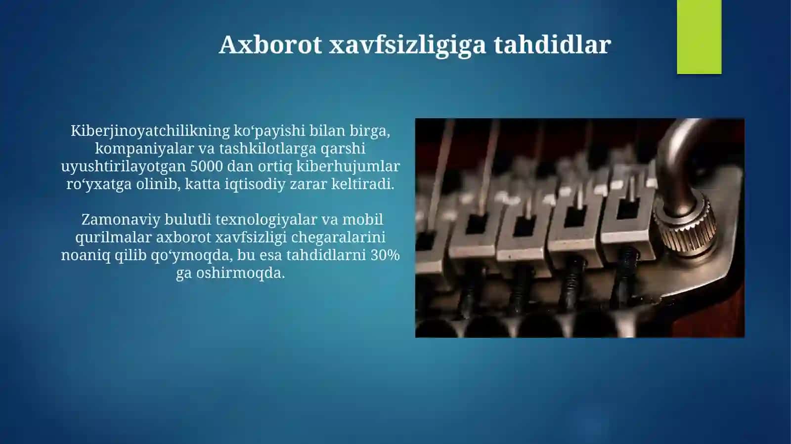 Axborot xavfsizligini ta’minlashning maqsadlari va prinsiplari 3
