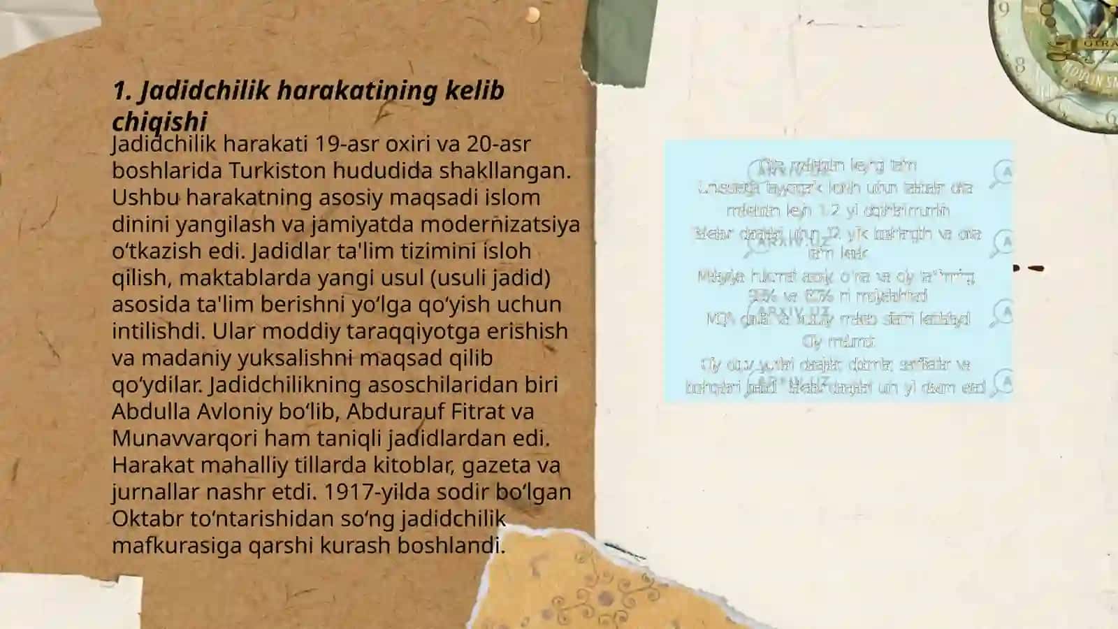 Jadidchilik harakati va uning ta'lim tizimidagi islohotlarga ta'siri 3