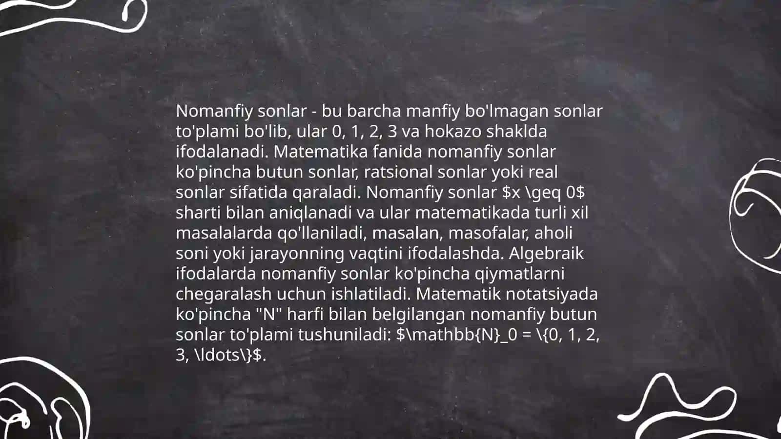Nomanfiy sonlar ustida arifmetik amallarni o'rgatish metodikasi 3