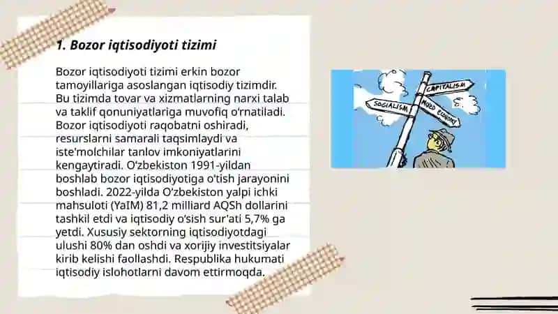 Bozor iqtisodiyoti tizimi 3