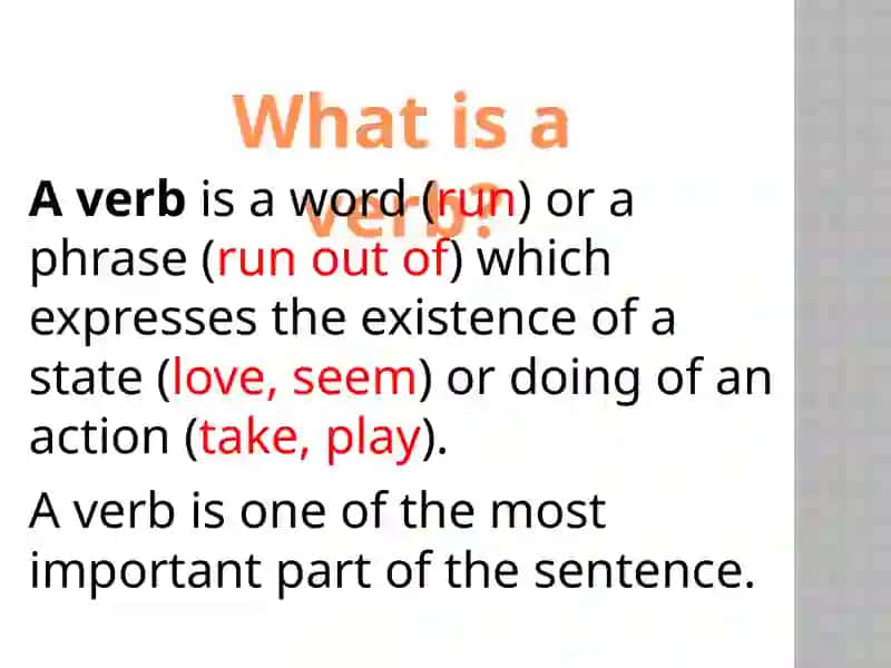 Verbs in Modern English 3