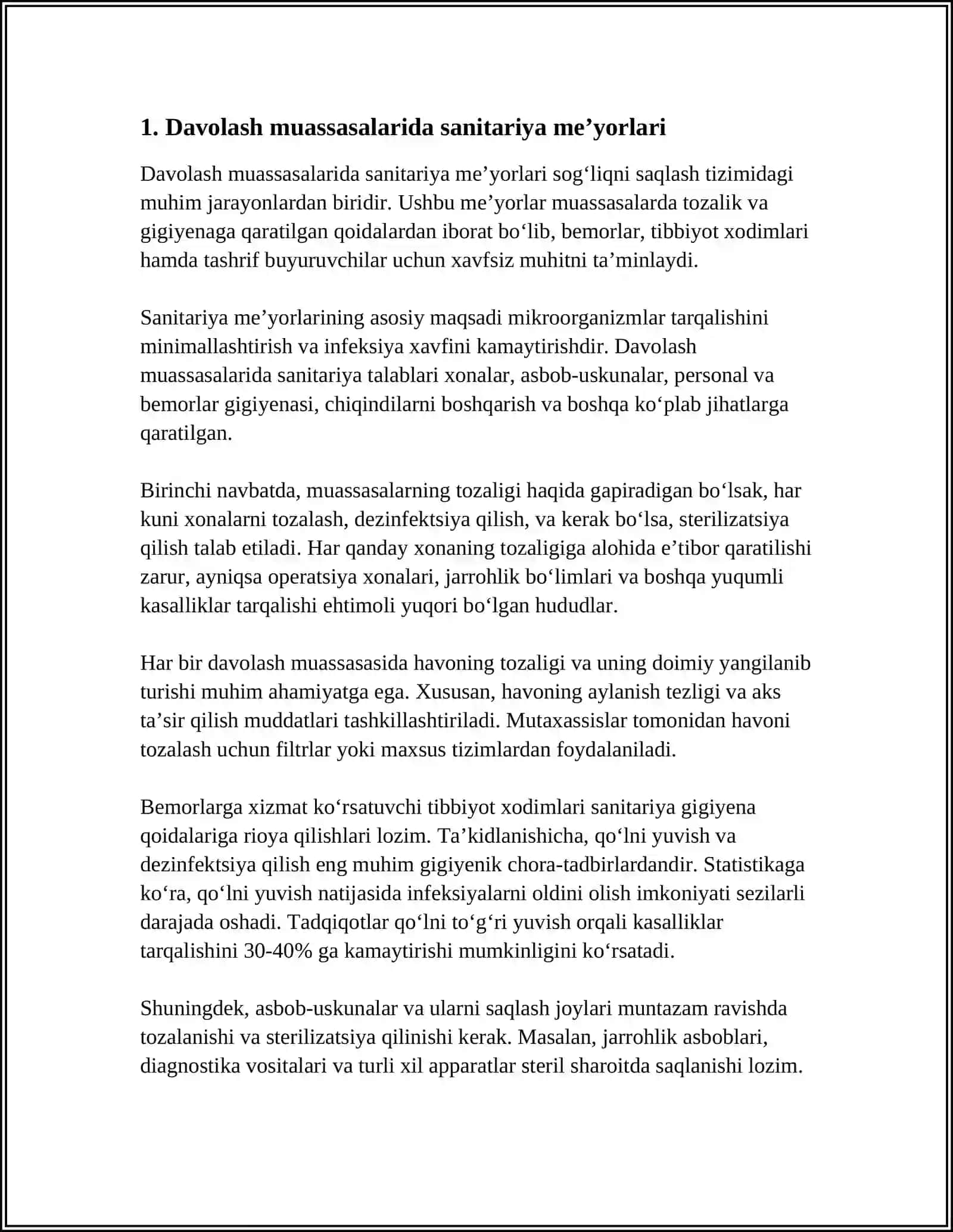 DAVOLASH VA PRAFILAKTIKA MUASSALARI GIGIYENASI 3