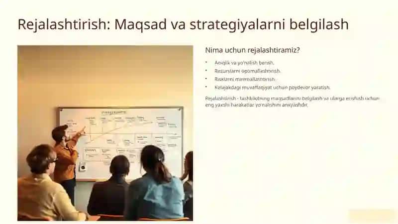Boshqaruv funksiyalari va algoritmi 3