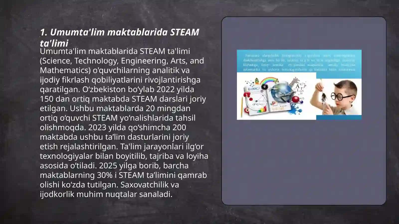 Umumta'lim maktablarida STEAM ta'limi 3