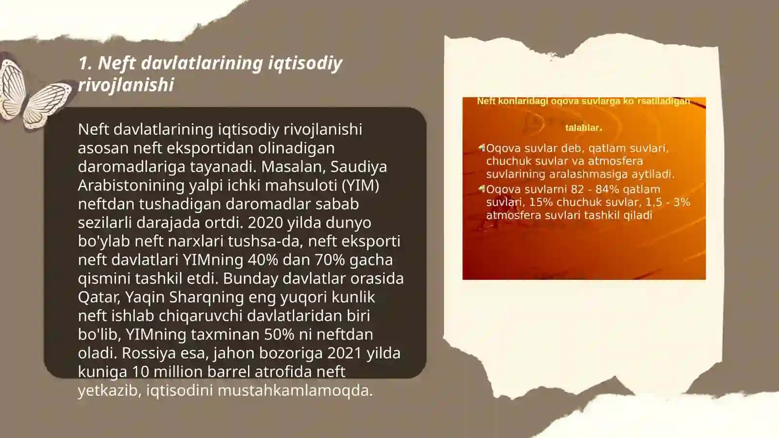 Neft davlatlarining iqtisodiy tuzilishi 3