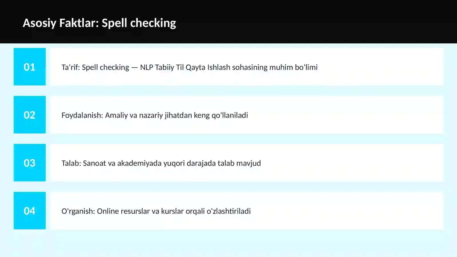 AI | NLP TABIIY TIL QAYTA ISHLASH 3